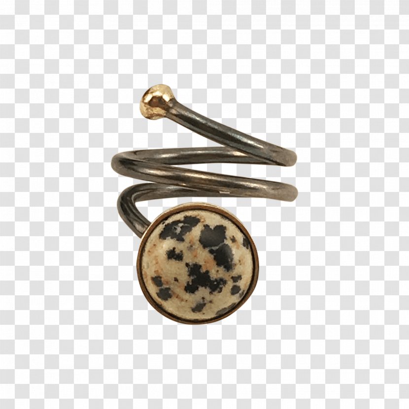 Earring Gold Silver Gemstone - Ring - Dalmatian 1 Af Transparent PNG