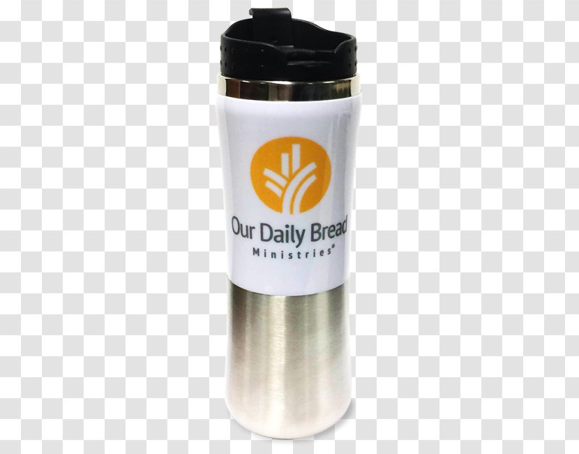 Bottle Our Daily Bread Mug Product - Drinkware - Stainless Steel Word Transparent PNG