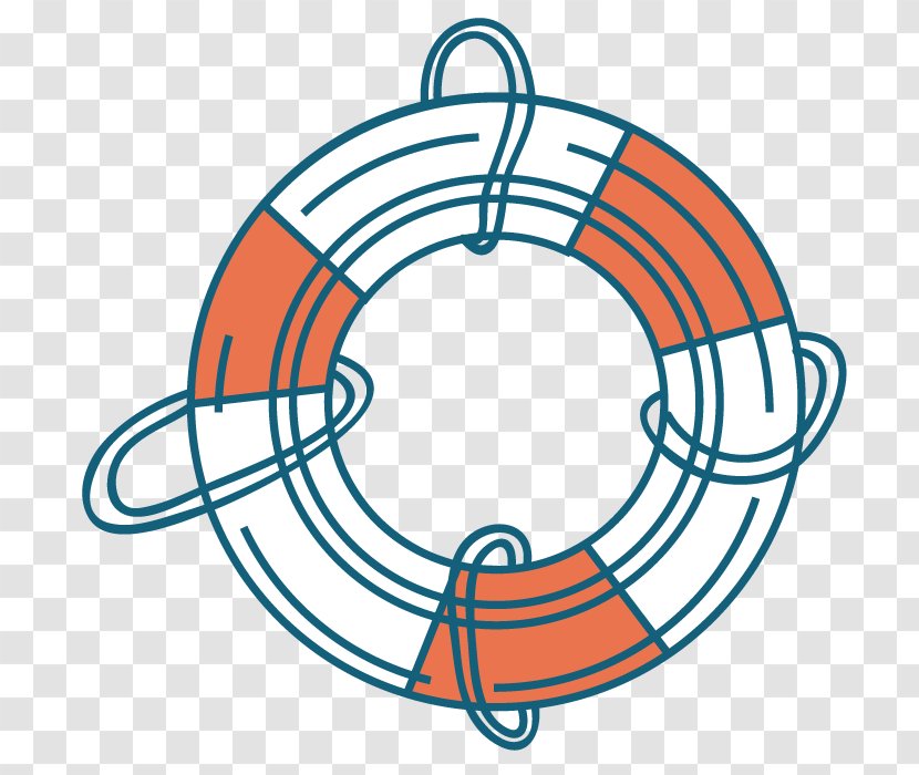 Euclidean Vector Clip Art - Orange - Lifesaving Swim Ring Transparent PNG