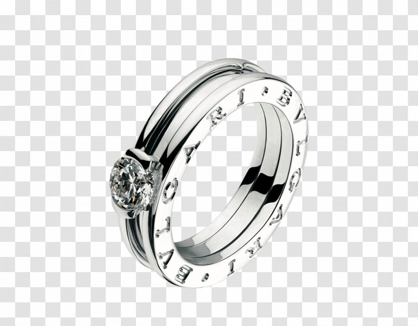 Bulgari Wedding Ring Engagement Jewellery - Purity - Information Transparent PNG
