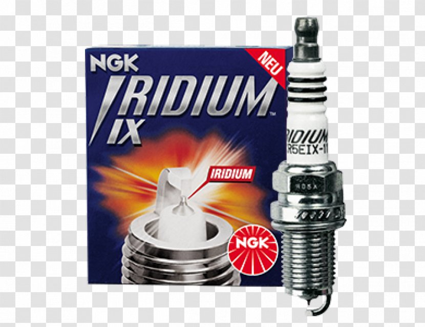 Car Spark Plug NGK Motorcycle Iridium - Automotive Engine Part Transparent PNG