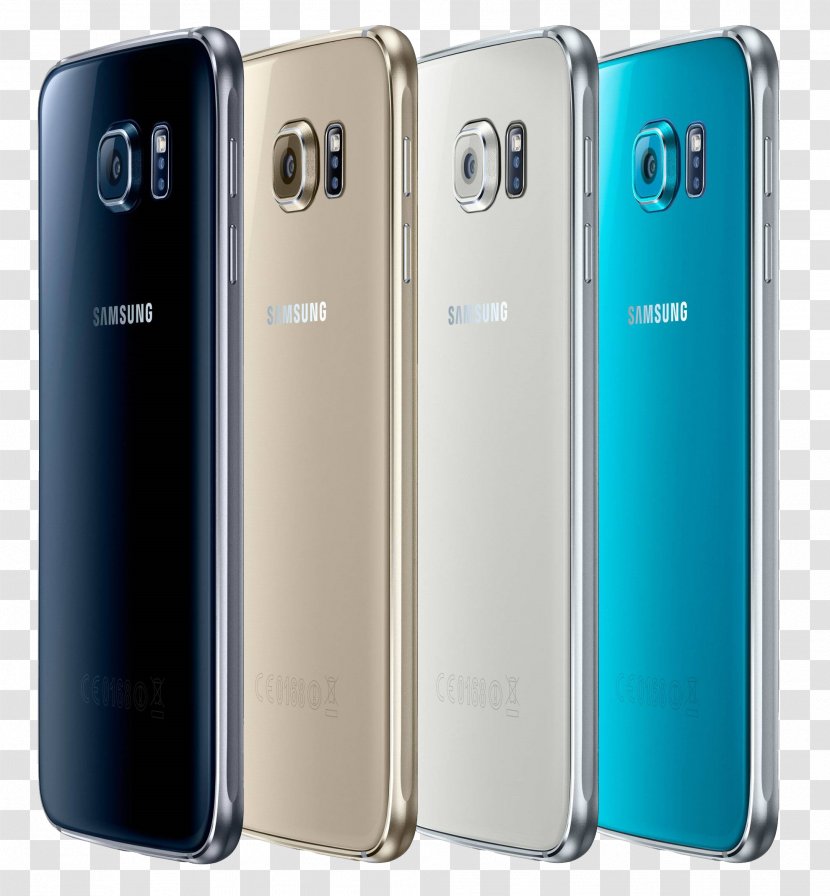 Samsung Galaxy S6 Edge 4G Smartphone - 32 Gb Transparent PNG