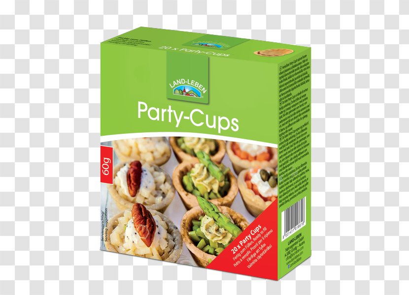 Vegetarian Cuisine Recipe Finger Food Convenience - Vegetarianism - Party Cup Transparent PNG