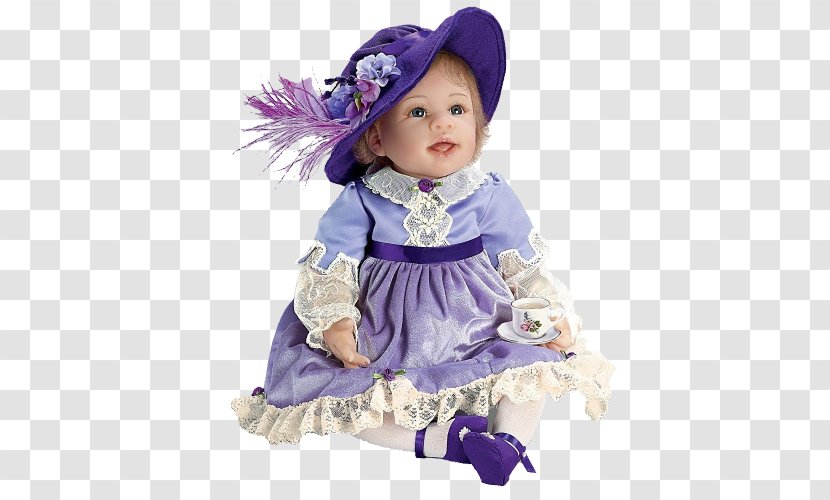 Babydoll Toy Infant Child - Lavender - Doll Transparent PNG