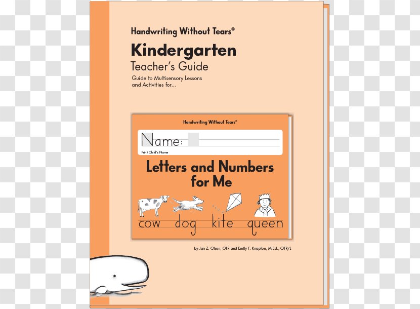 Letters And Numbers For Me Handwriting Without Tears: Cursive Success Tears - Grade 4 My Printing Book First School BookBook Transparent PNG