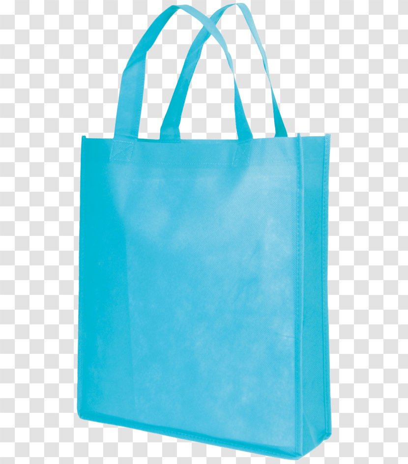 Paper Bag Tote Blue - Aqua Transparent PNG