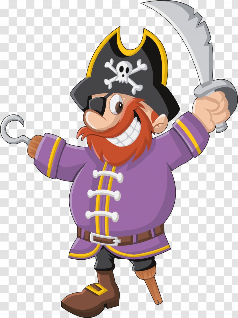 Piracy Drawing Illustration - Cartoon Pirates Transparent PNG