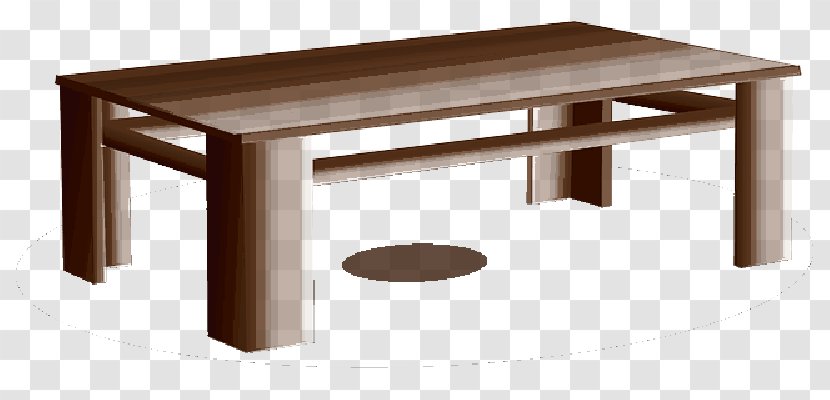 Coffee Tables Furniture Living Room - Rectangle Transparent PNG