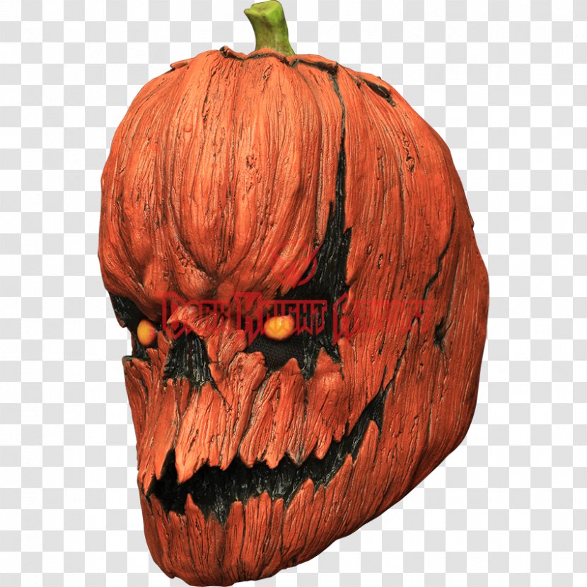 Jack-o'-lantern Mask Halloween Costume Carving - Winter Squash Transparent PNG