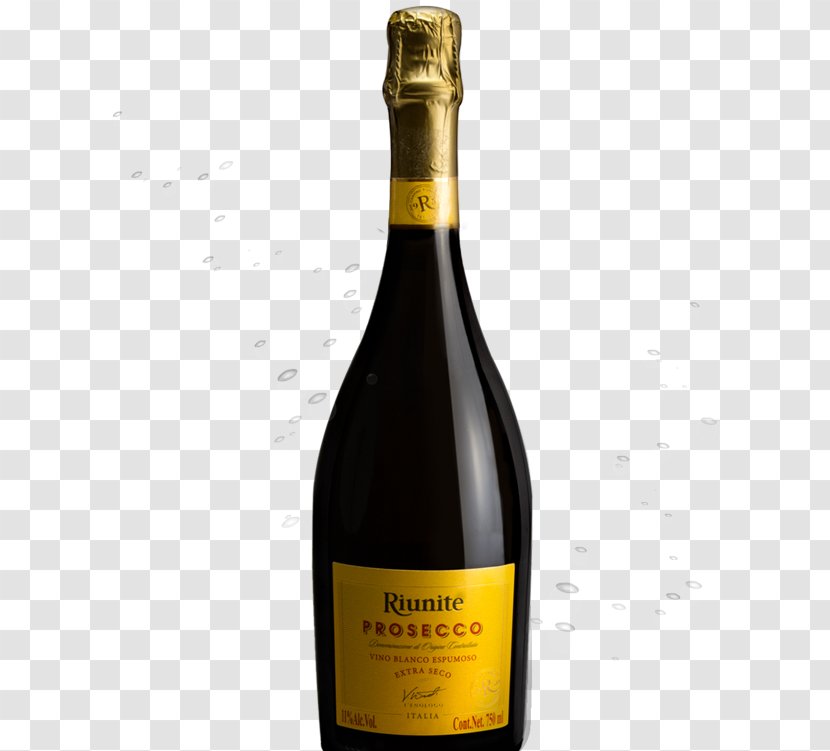 Champagne Sparkling Wine Roscato Prosecco - Bottle - Botella De Vino Espumoso Transparent PNG