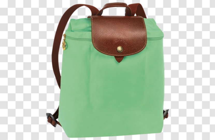 Longchamp 'Le Pliage' Backpack Handbag - Shoulder Bag Transparent PNG