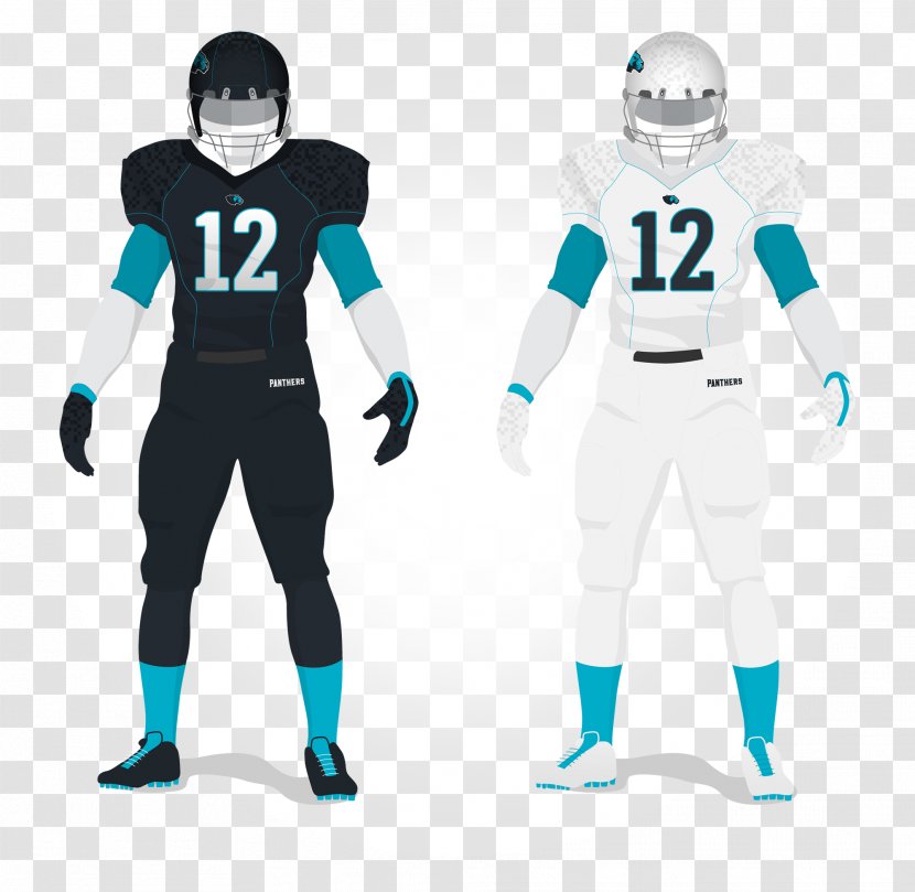 Carolina Panthers Uniform American Football Protective Gear Logo - Headgear - Team Transparent PNG