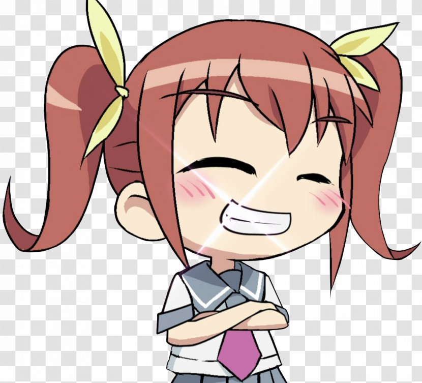 Face Cheek Smile Arm Forehead - Silhouette - Oreimo Transparent PNG