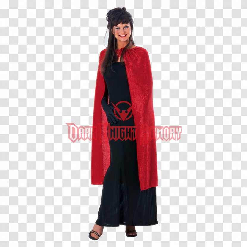 Robe Cape Costume Clothing Velvet - Satin Transparent PNG