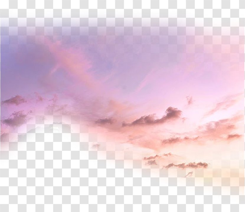 Cloud Sunset Afterglow - Daytime Transparent PNG
