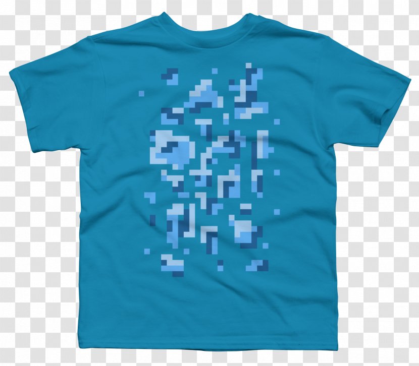 Turquoise Electric Blue Aqua Teal - T.shirt Desing Transparent PNG