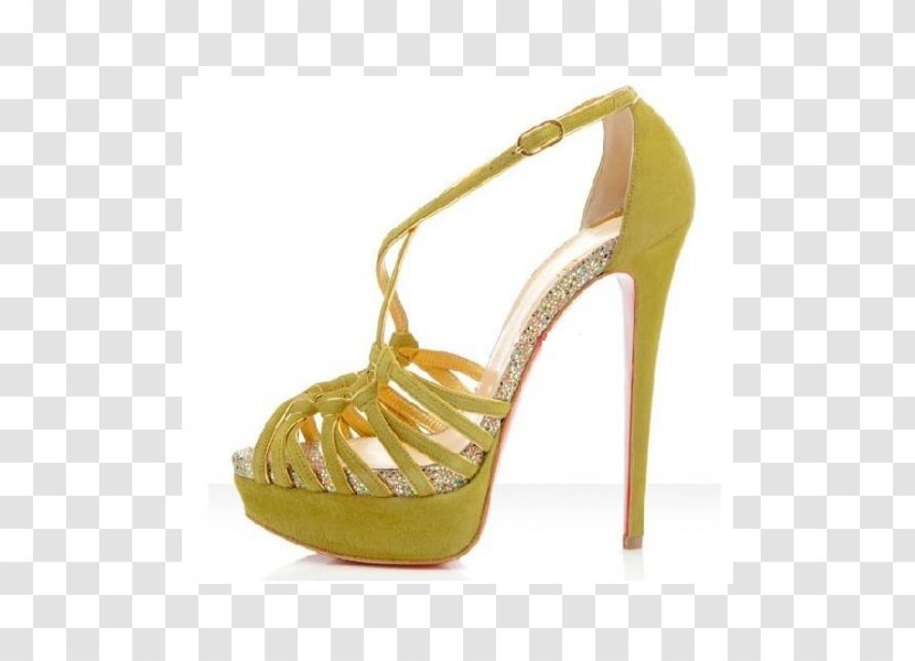 Christian Louboutin Peep-toe Shoe High-heeled Footwear Fashion - Podeszwa Transparent PNG
