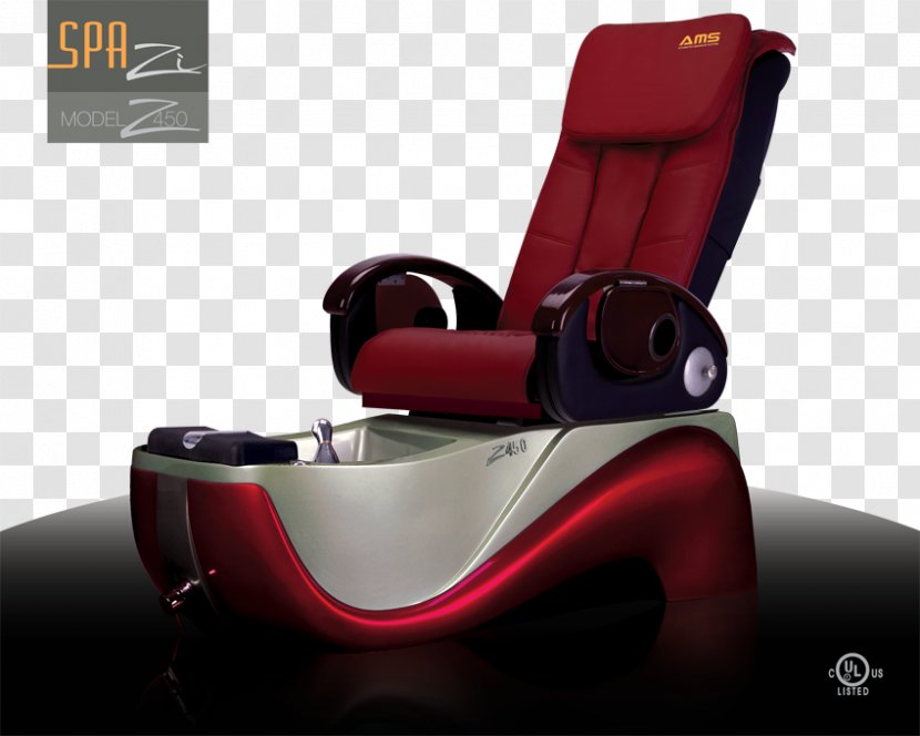 Massage Chair Pedicure Day Spa Nail Beauty Parlour - Salon Transparent PNG