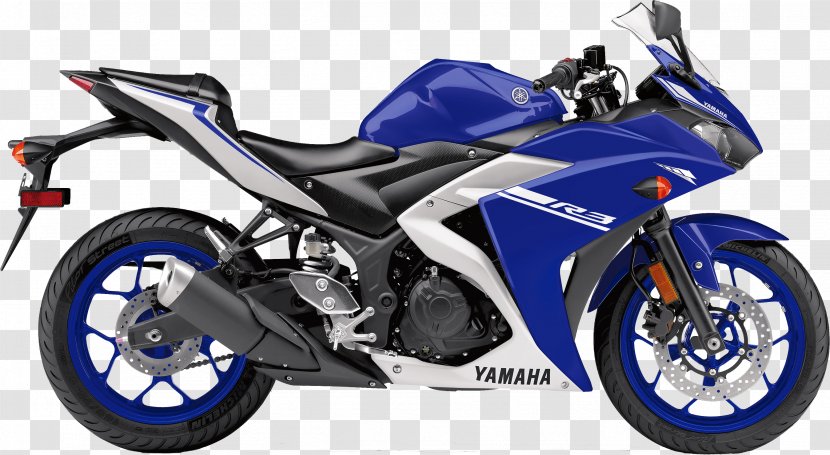 Yamaha YZF-R3 Motor Company Motorcycle YZF-R1 YZF-R6 - Kawasaki Motorcycles Transparent PNG