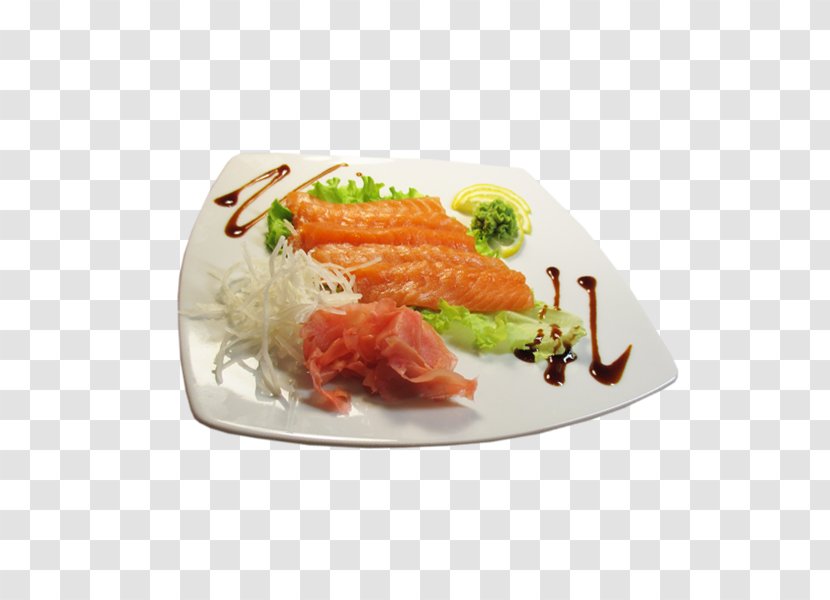 California Roll Sashimi Smoked Salmon Plate - Garnish Transparent PNG