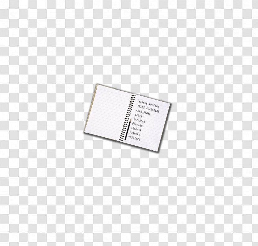 Brand Pattern - Rectangle - Notebook Transparent PNG