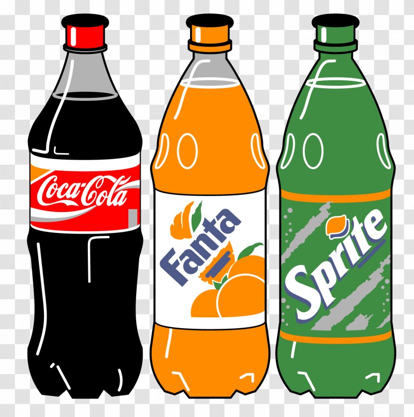 Caffeine-Free Coca-Cola Soft Drink - Product - Vector Bottled Beverages Transparent PNG