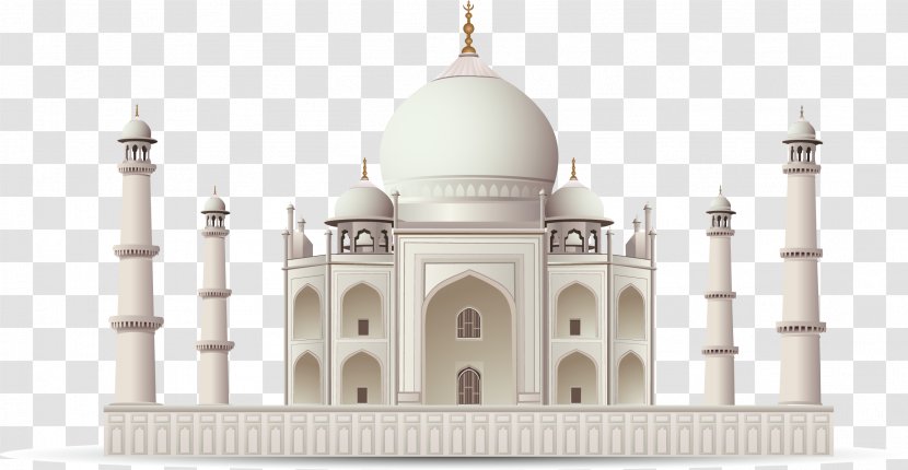 India Swachh Bharat Abhiyan Tourism Travel - Vacation - Vector Taj Mahal Transparent PNG