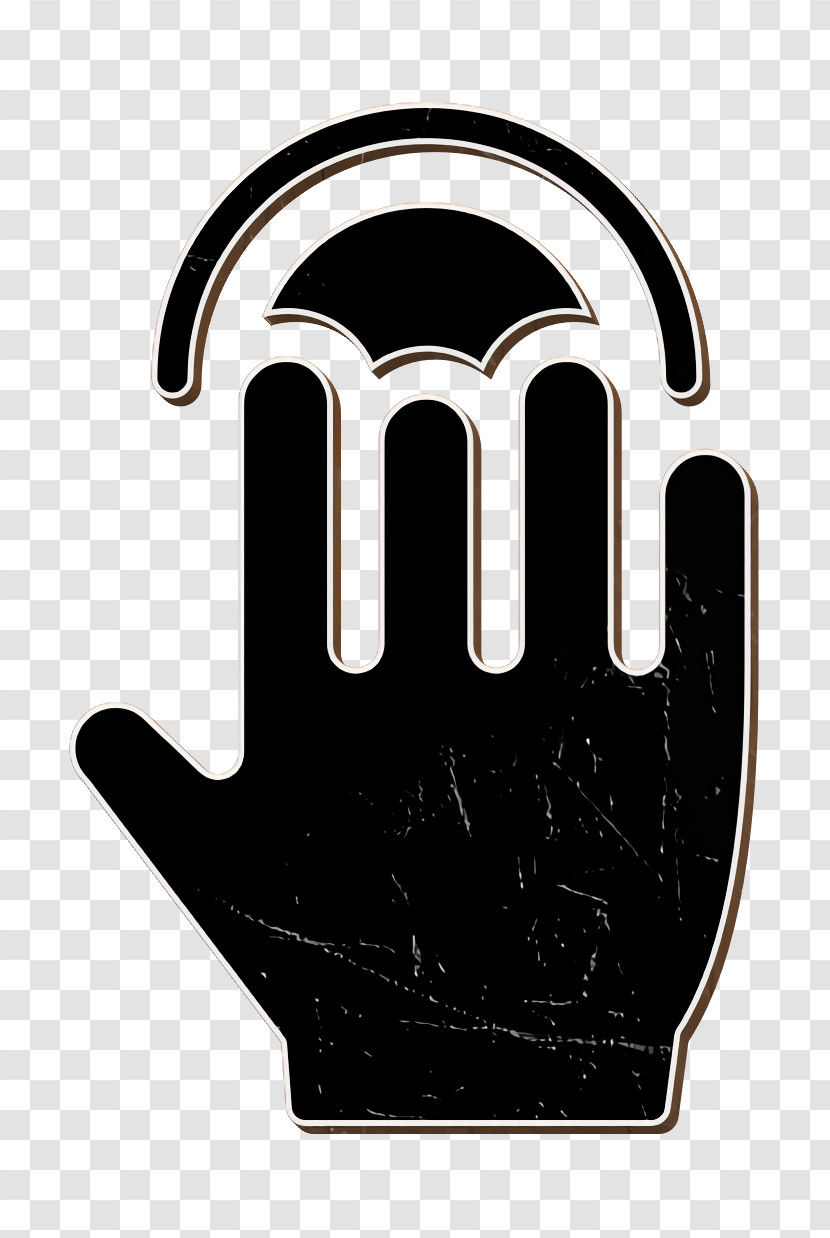 Hand Icon Basic Hand Gestures Fill Icon Tap Button Icon Transparent PNG