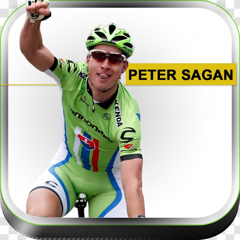 Peter Sagan Bicycle Helmets Cycling Sport Road Racing - Sportswear Transparent PNG