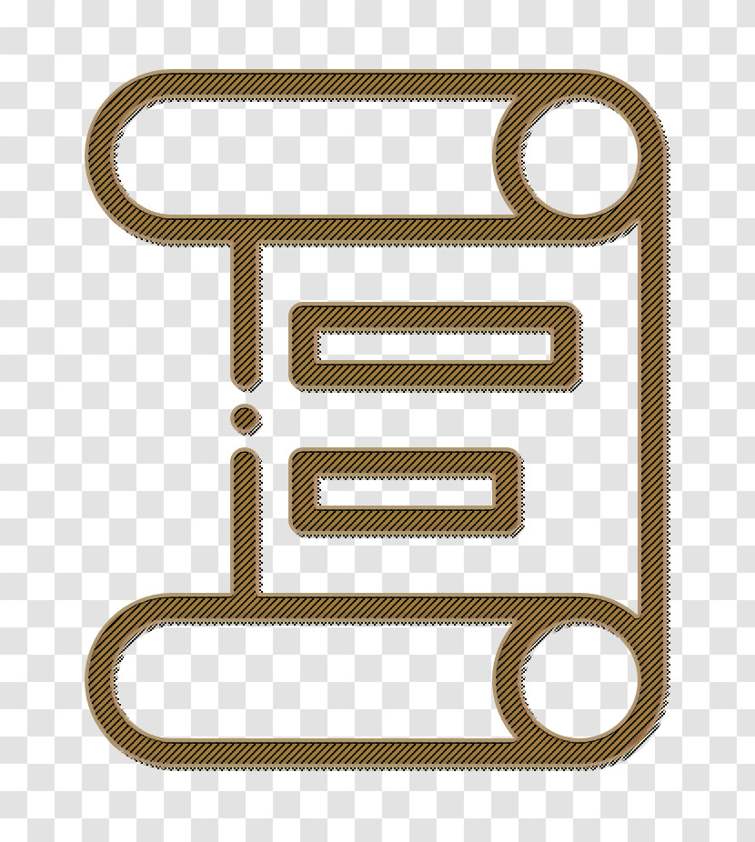 China Icon Papyrus Icon Scroll Icon Transparent PNG