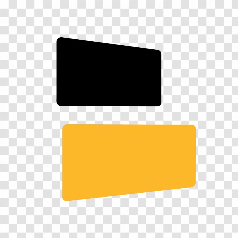 Brand Rectangle - Yellow - Chewing Gum Transparent PNG