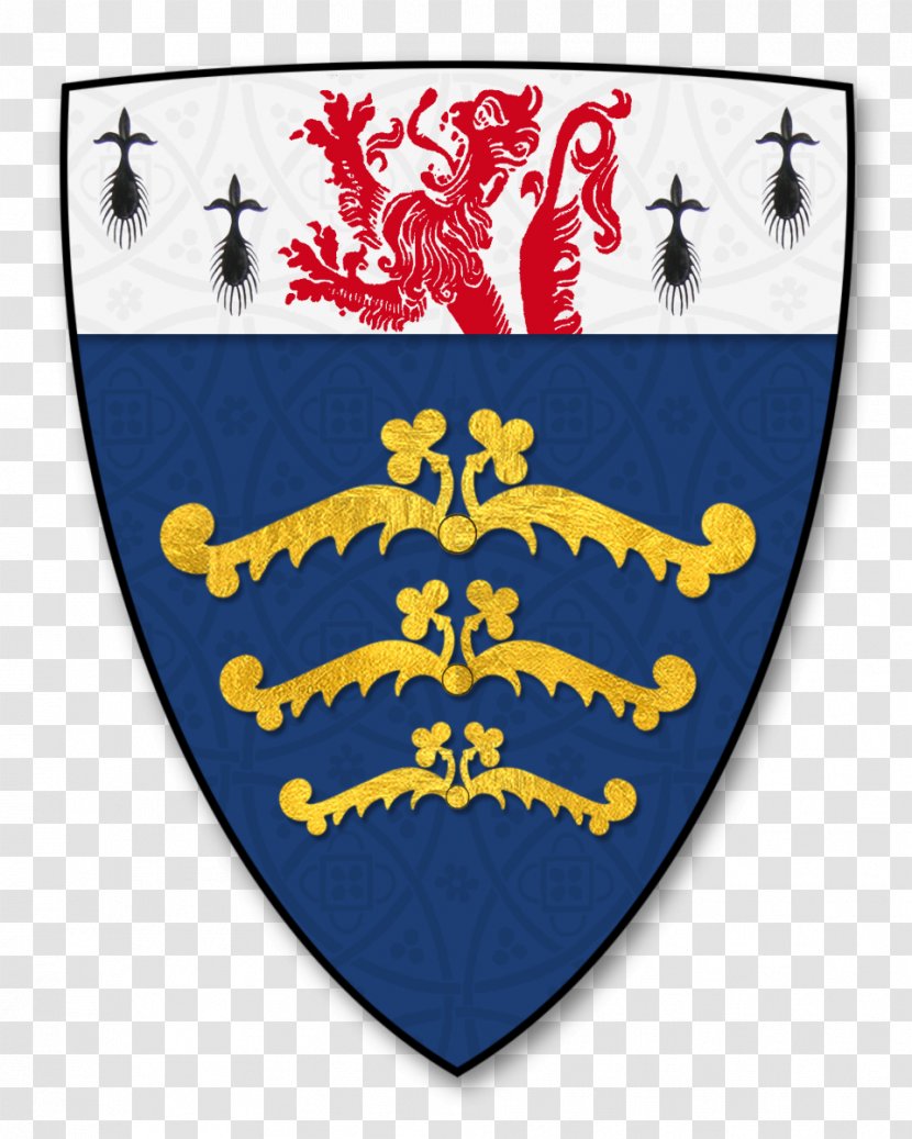 Ludlow Castle Baron Geneville Aspilogia Trim Genealogy - Roll Of Arms - Crest Transparent PNG
