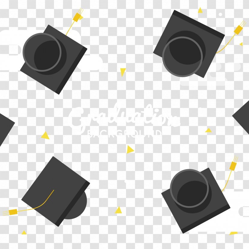 Hat Graduation Ceremony Bachelor's Degree Master's Cap - Product Design - Season In The Sky Bachelor Transparent PNG