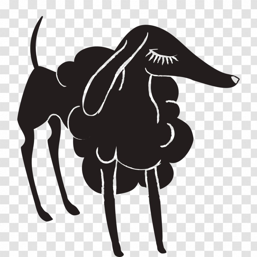 Horse Cartoon - Fiction - Logo Blackandwhite Transparent PNG