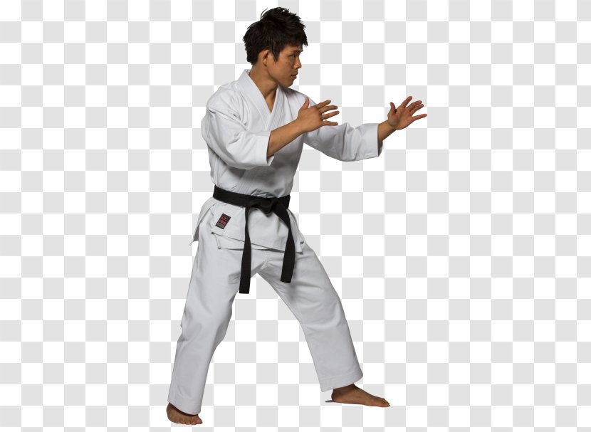 Karate Gi Brazilian Jiu-jitsu Judogi - Standing Transparent PNG