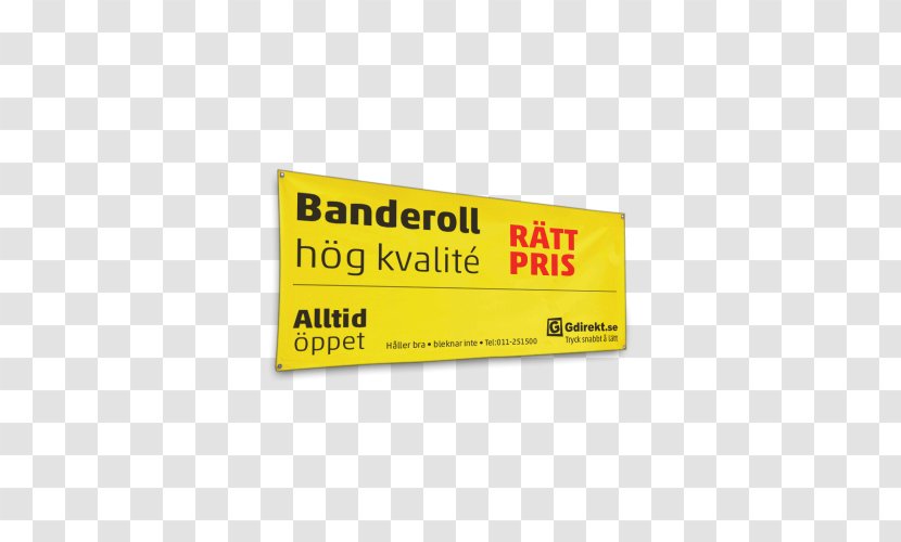 Brand Material - Signage - Banderol Transparent PNG