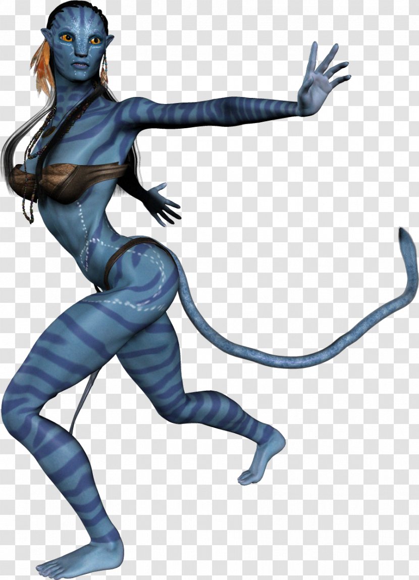 Neytiri Film Rendering - Simpsons - Avatar Transparent PNG