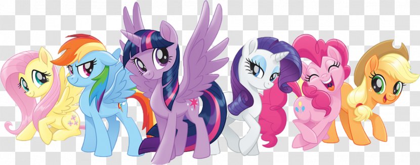 Twilight Sparkle Pinkie Pie Pony Rainbow Dash Rarity - Silhouette - Movies Transparent PNG