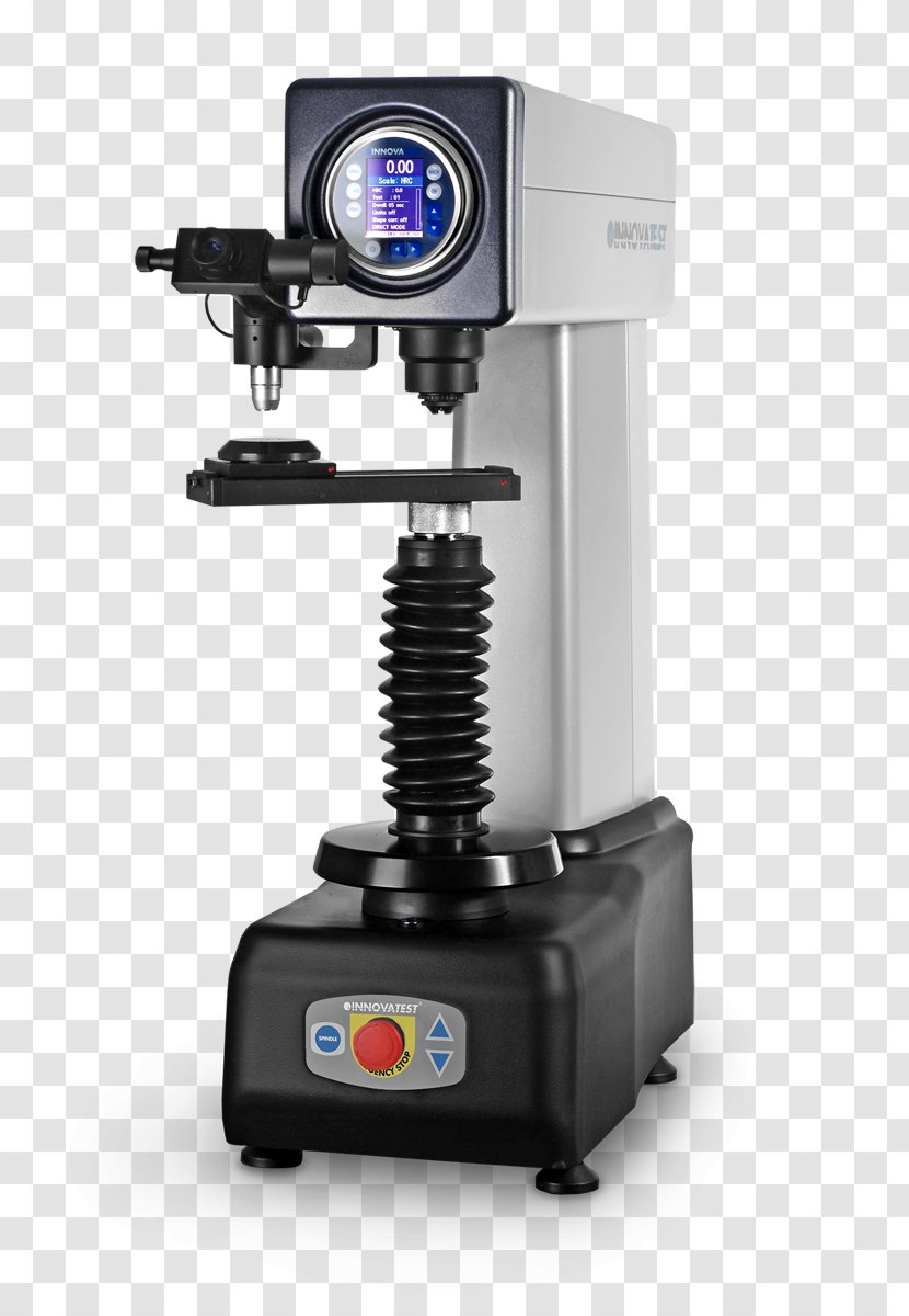 Rockwell Scale Hardness Durómetro Brinell INNOVATEST Europe BV - Indentation - Plastic Transparent PNG