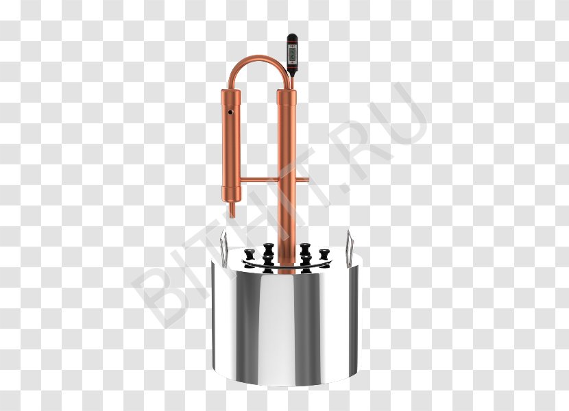 Moonshine Distillation CUPRUM & STEEL Copper Whiskey - Luotuo Transparent PNG