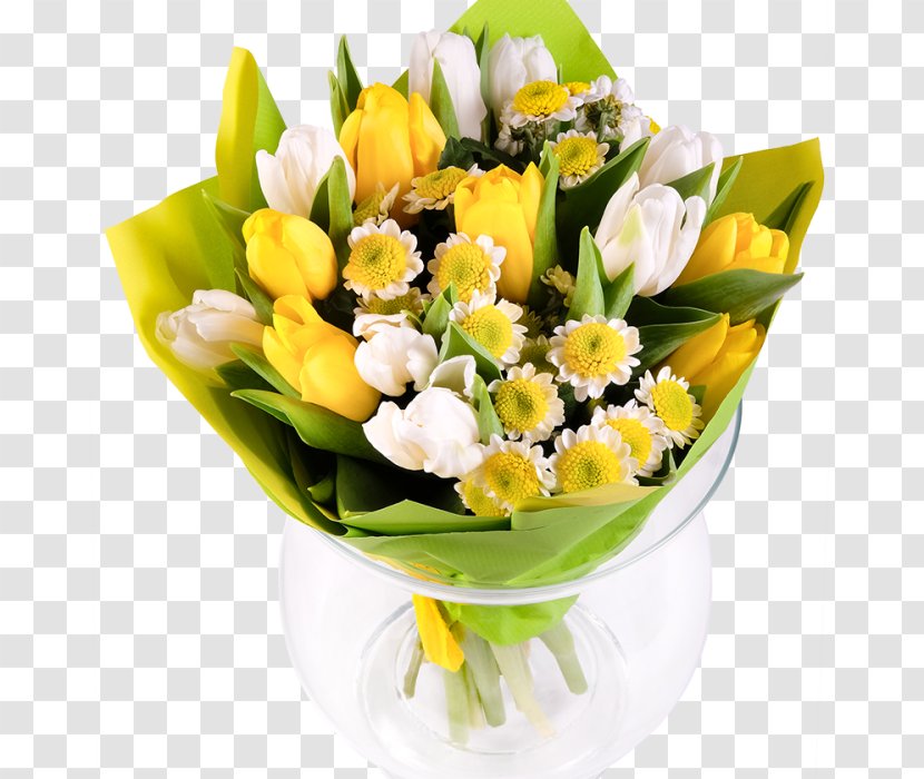 Floral Design Flower Bouquet Cut Flowers Tulip - Transvaal Daisy Transparent PNG