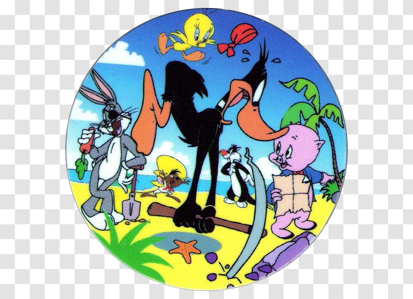 Milk Caps Looney Tunes Treasure Hunting Serena - Adventure - Pirate Transparent PNG