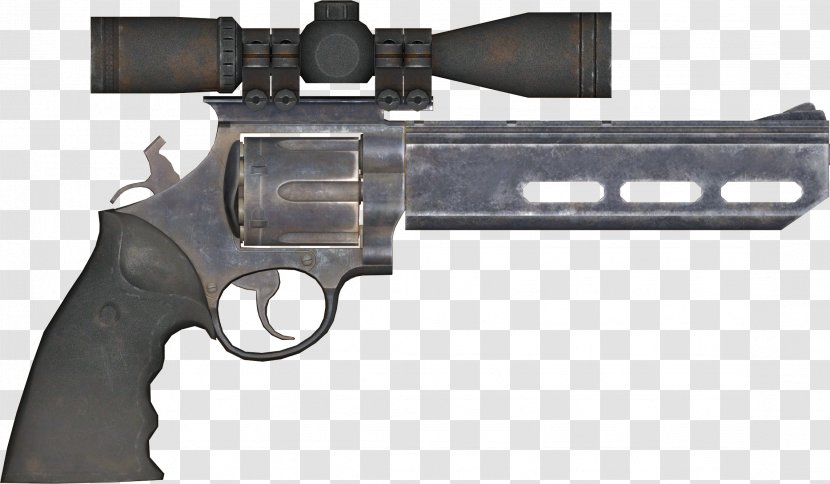 Fallout: New Vegas Fallout 4 Revolver Firearm Weapon - Tree - Handgun Transparent PNG
