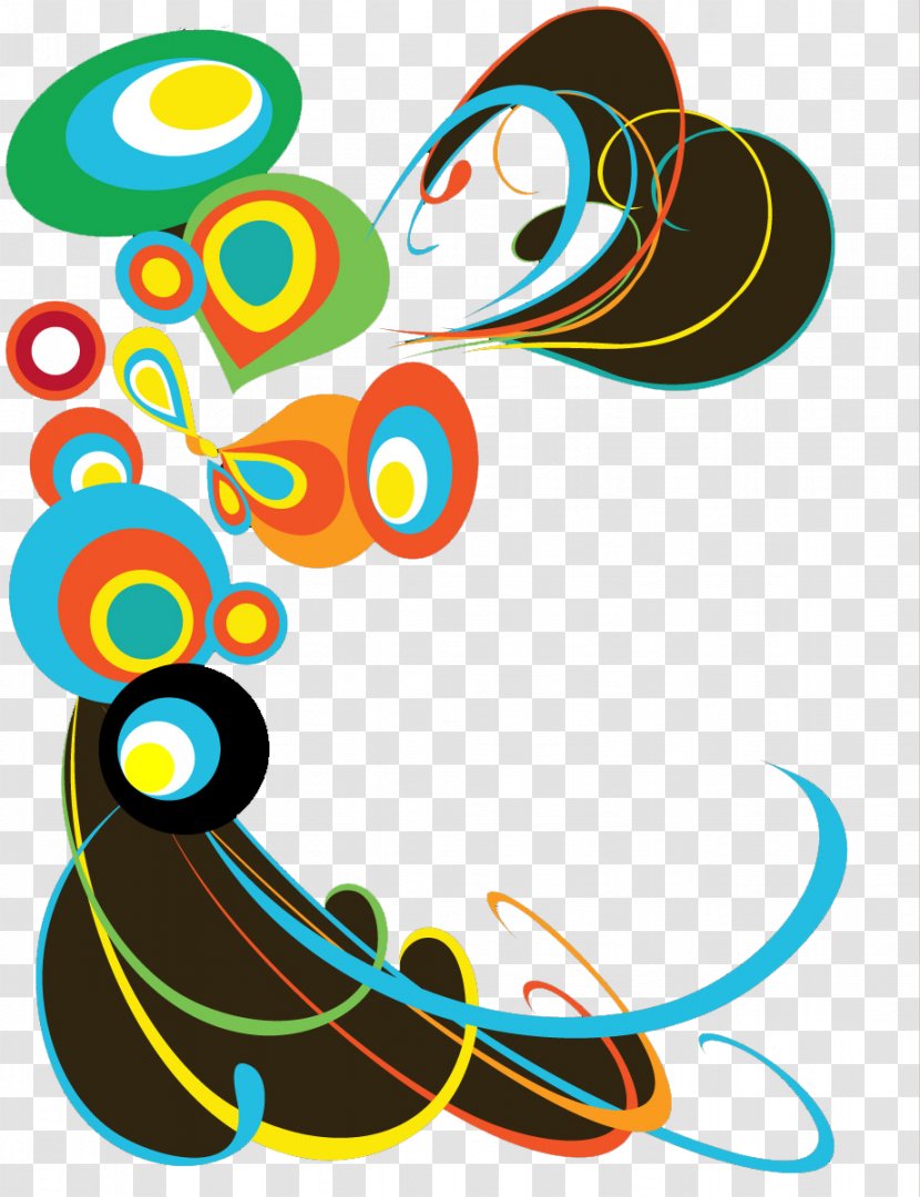 Graphic Design Color Clip Art - Colored Circles Decoration Transparent PNG