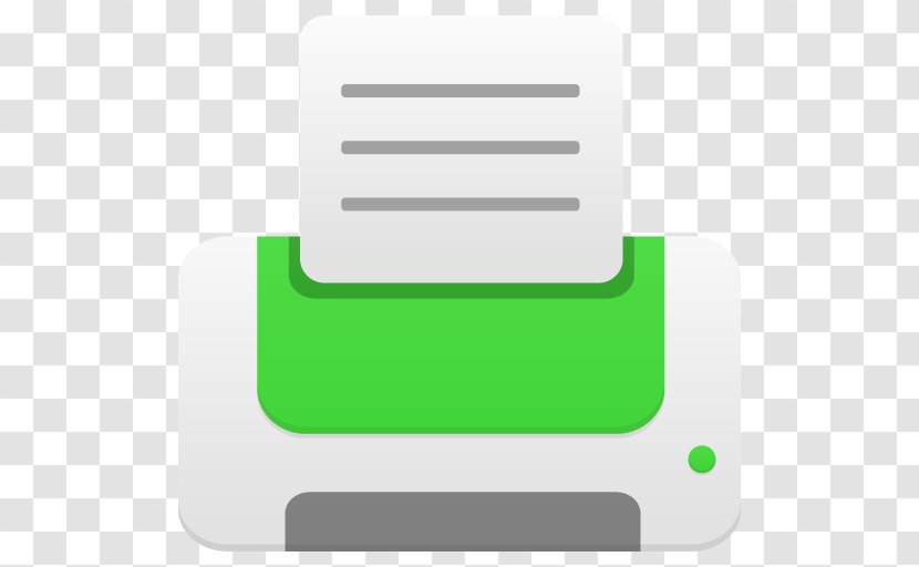 Computer Icon Angle Material - Printer Green Transparent PNG