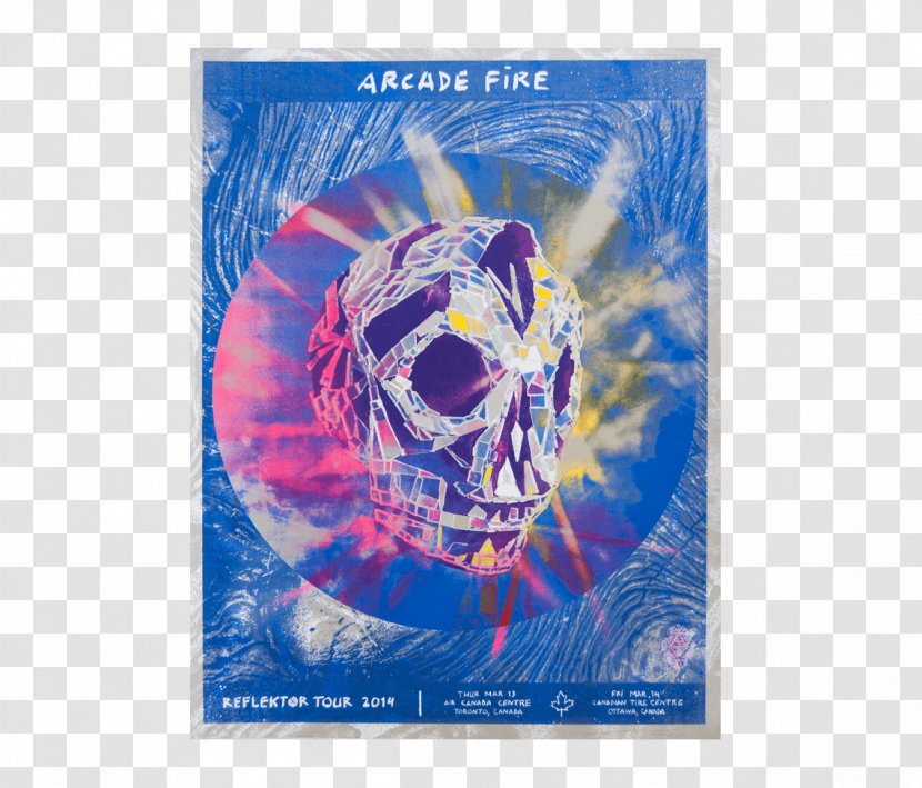 Poster Arcade Fire Reflektor Concert - Flower - Tour & Travels Transparent PNG