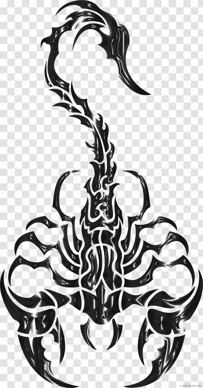 Clip Art Vector Graphics Illustration Image - Fictional Character - Scorpion Transparent PNG