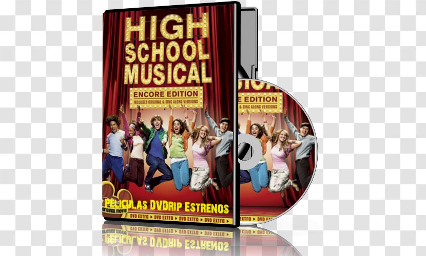 High School Musical 3 : Nos Années Lycée DVD Film The Walt Disney Company - Zac Efron Transparent PNG