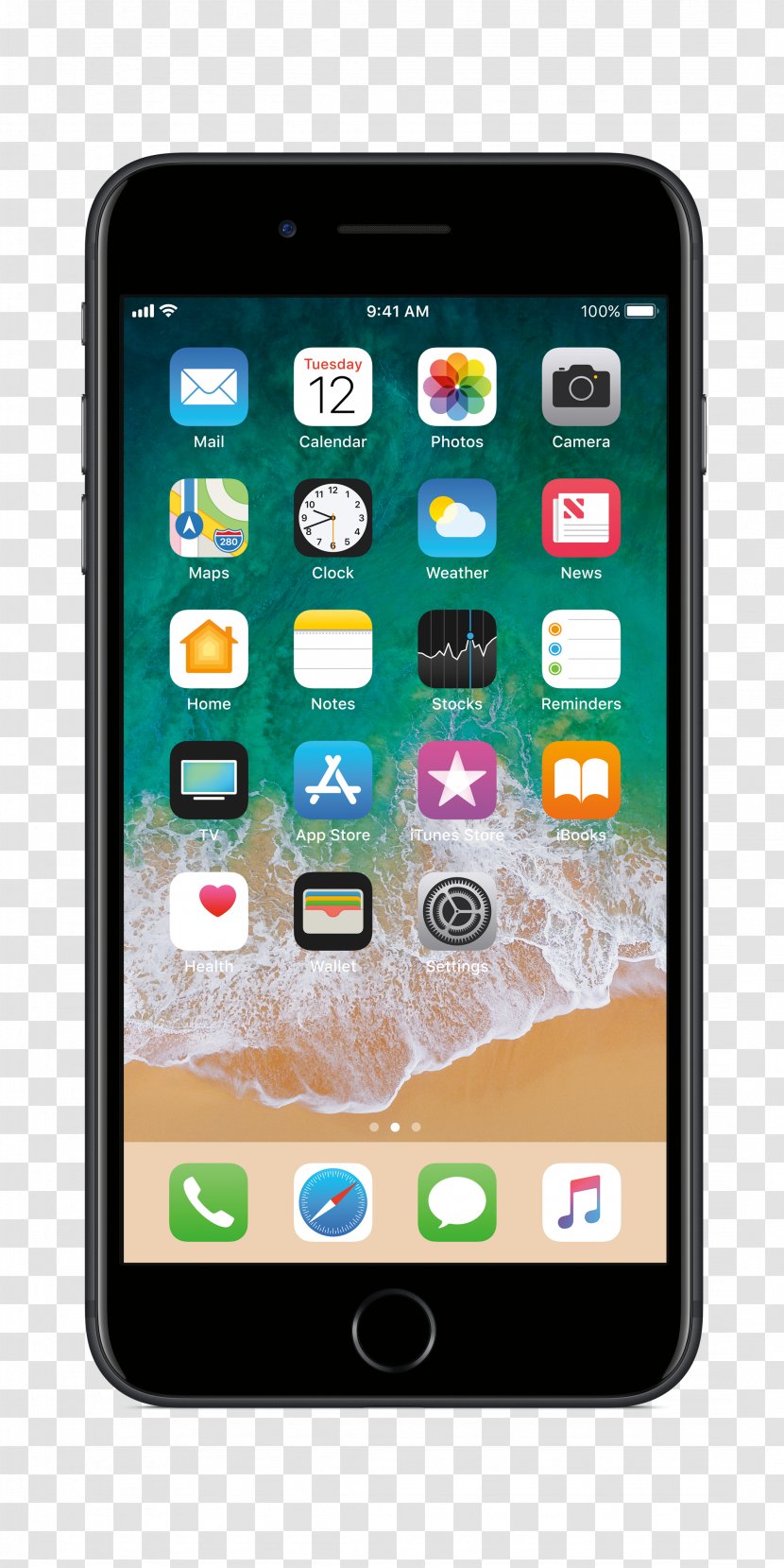Apple IPhone 7 Plus 8 Smartphone - Electronics Transparent PNG