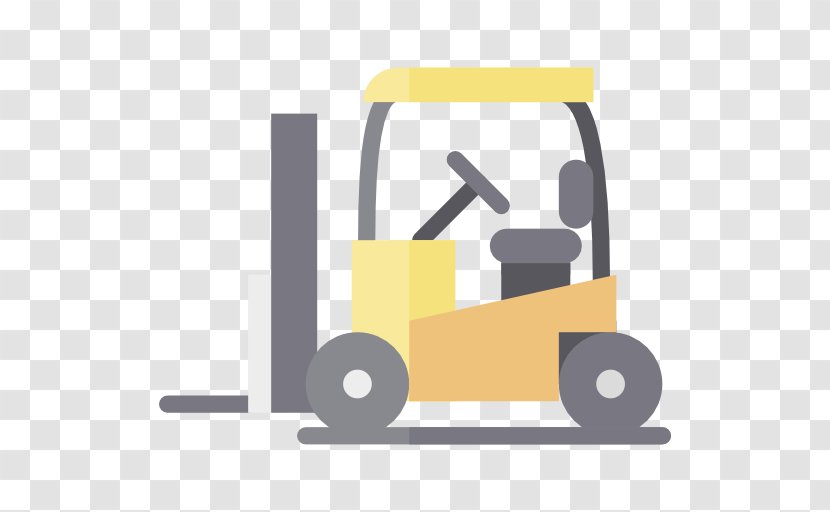 Forklift Transport Icon - Wheelbarrow - Cartoon Truck Transparent PNG